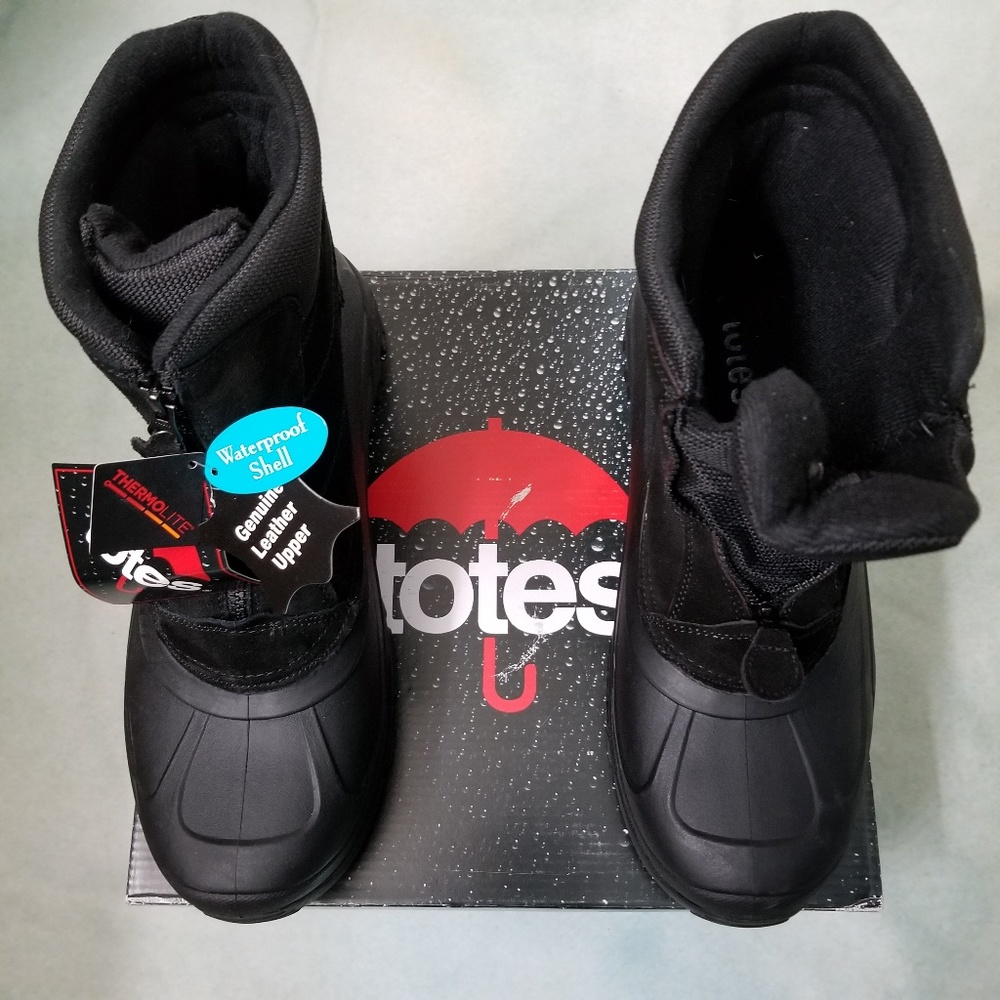 Price Drop Today-New Mens Totes Winter Boots